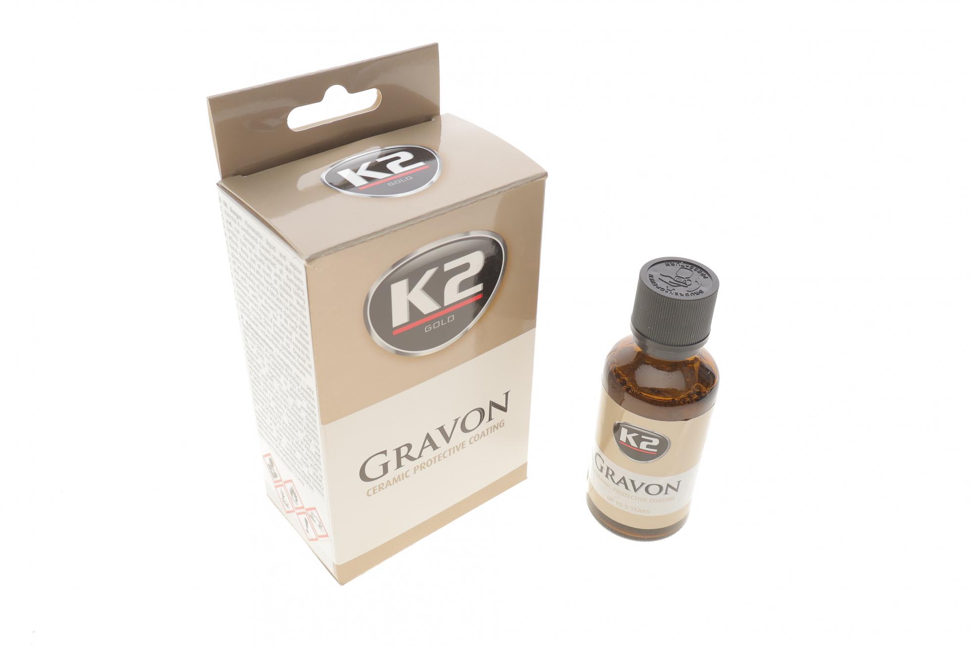 K2 Засіб для керамічного покриття лаку Gravon 50ml G031