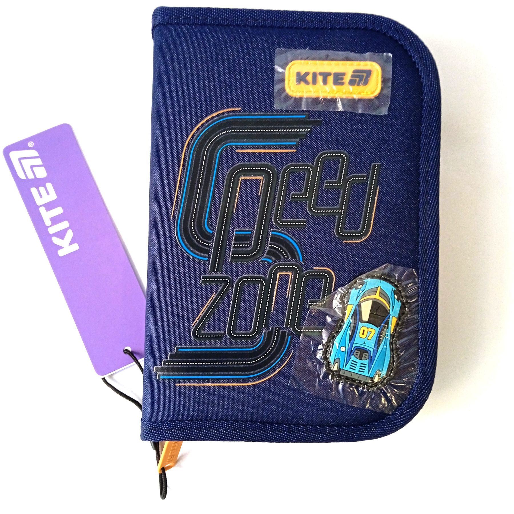 Пенал-книжка Kite Speed Zone K25-622-4, 1 відділення, 2 відворота